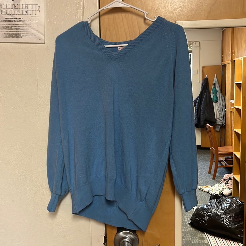 Light Blue Lady Pickering Fleece Crewneck